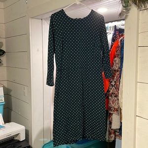 3/4 sleeve fitted dress